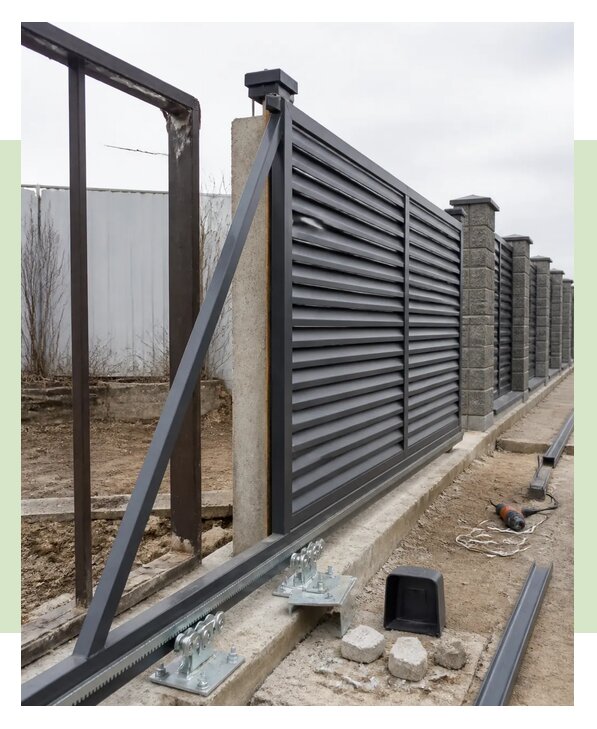 Замена откатных ворот в Лесозаводске по цене от 25845 р. | ЗаборЭксеперт-Лсз